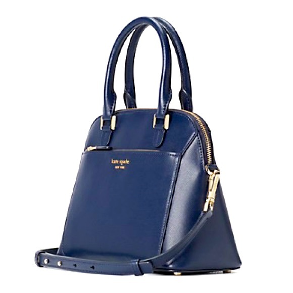 SOLD 🎉HP🎉 NWT kate spade louise small dome satchel navy - Picture 2 of 7